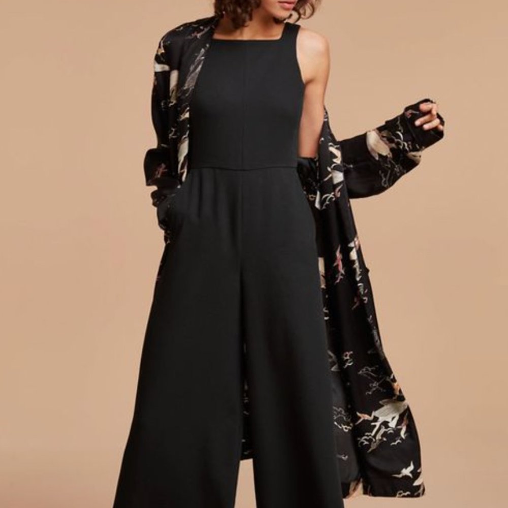 Wilfred Black Écoulement Jumpsuit sz4